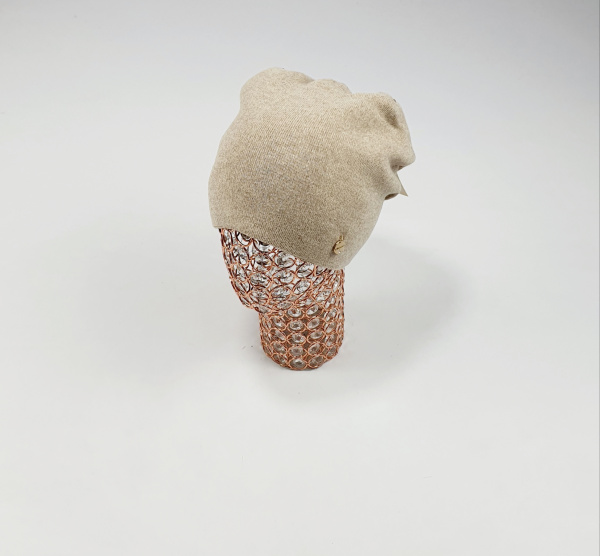 Шапка Мелиса флис арт.09619 Korkki жен. 56-58 (карамельный)